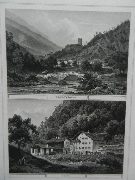 Gravures: Im Bergell Spino Promotogno – D'occasion à Risch par Rischli15 1
