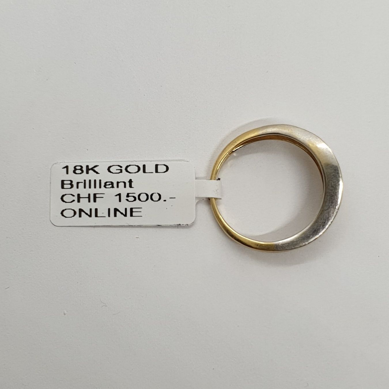 Anelli: Echt 18K Gold - Diamant Ring – Usato da Luzern venduto da Goldhaus-Luzern 2