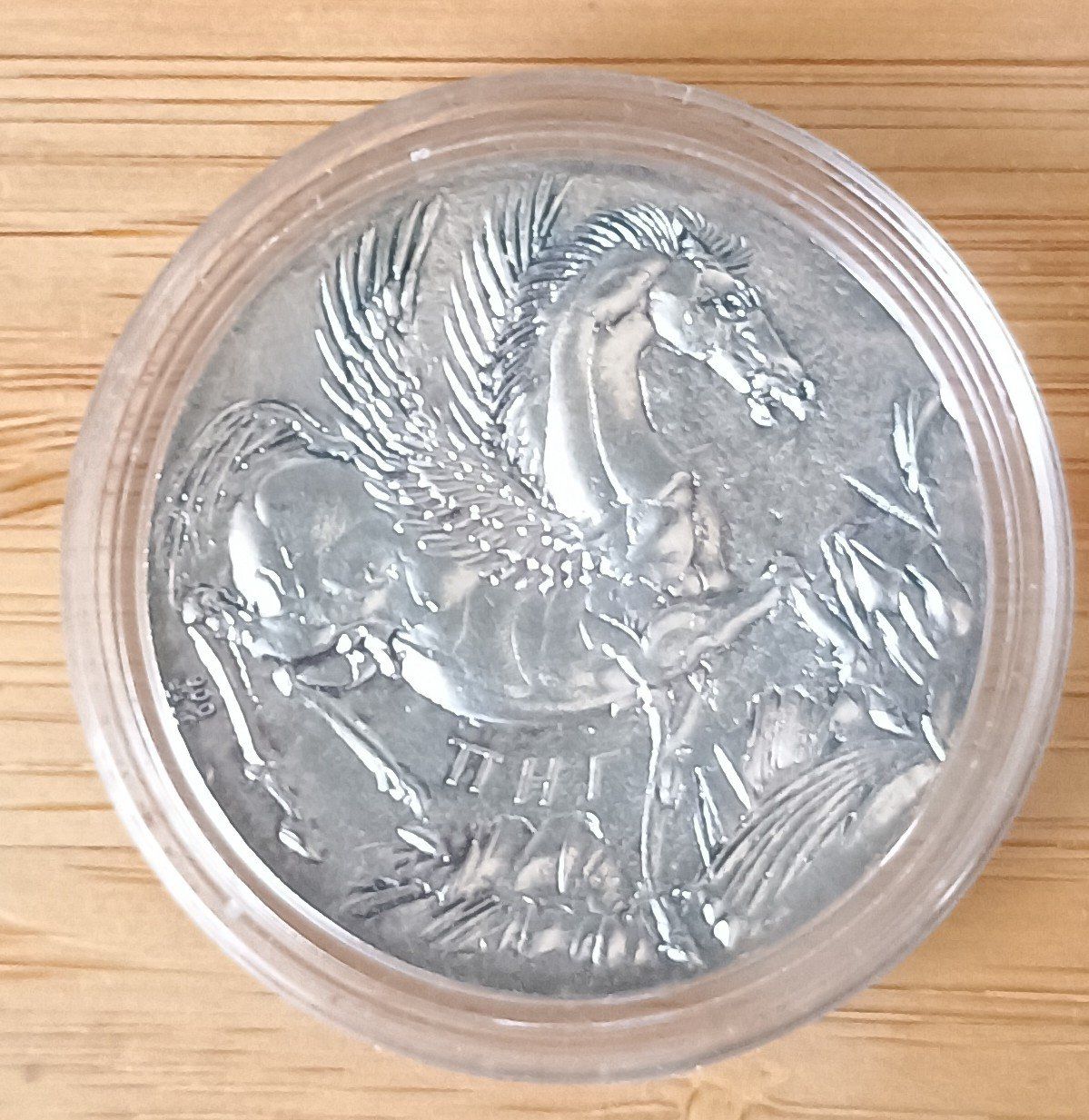 Medaillen: Hans Erni Silbermedaille 1977, Element Wasser, Silber 900 – Gebraucht aus Wattwil von santamaria