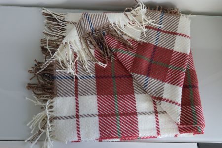 Wohndecke 130x170cm, 70% Baumwolle, MADE IN ITALY – NEU