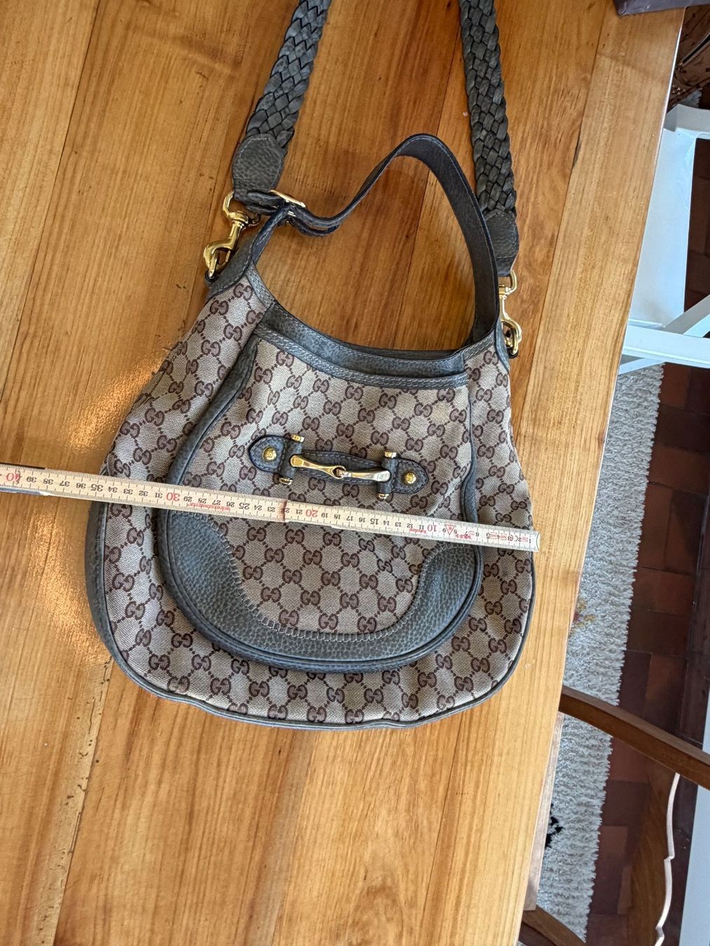 Gucci Sacs femmes: Originale Gucci Handtasche Canvas Leder – D'occasion à Bottighofen par shuser007 8