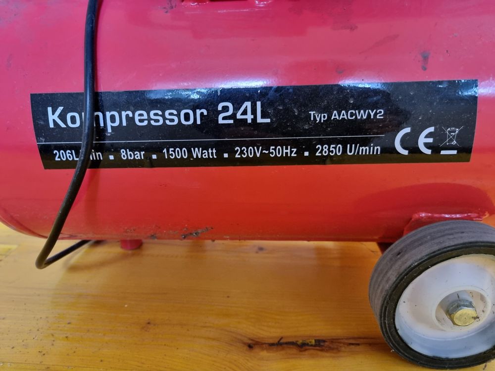 Top Kompressor mit Manometer, Spiralschlauch und Pistole Kaufen auf