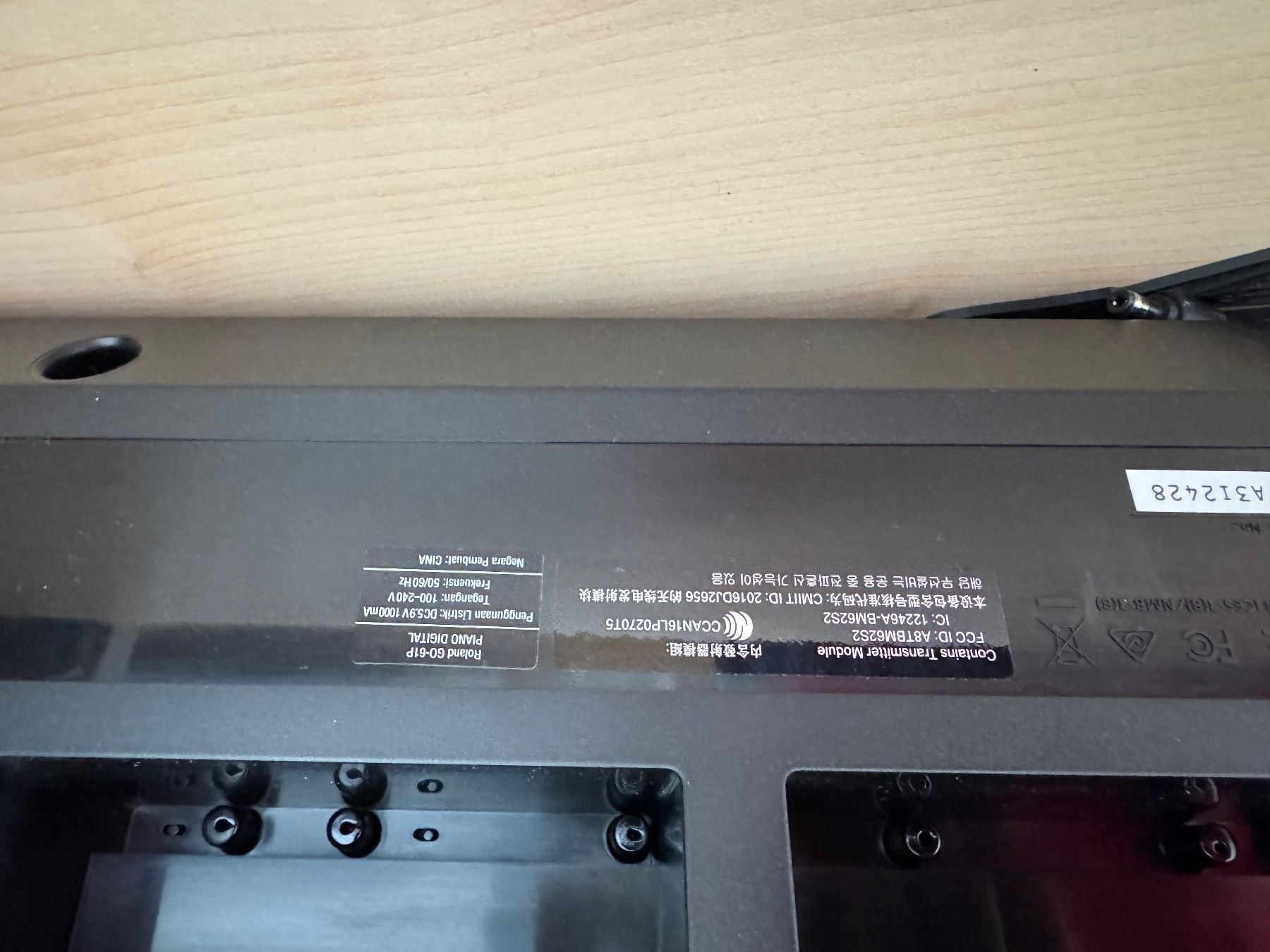 Roland Strumenti musicali: E-Piano Roland GO-61P – Nuovo (secondo la descrizione) da Arbon venduto da zimtsternli1612 1