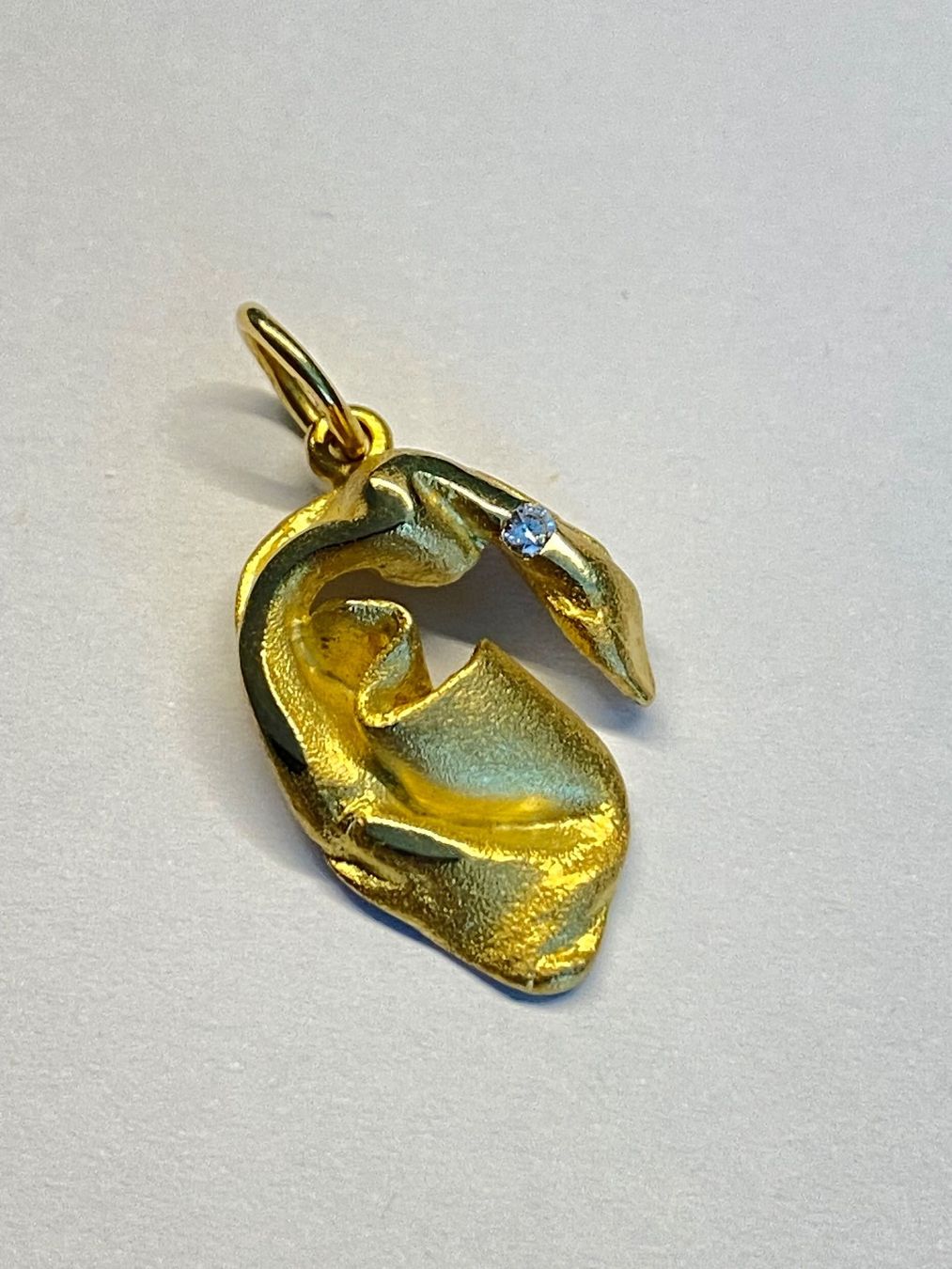 Anhänger: 18 Karat Gold Anhänger 3.45 gr. – Neu (gemäss Beschreibung) aus Thun von Chrabu 2