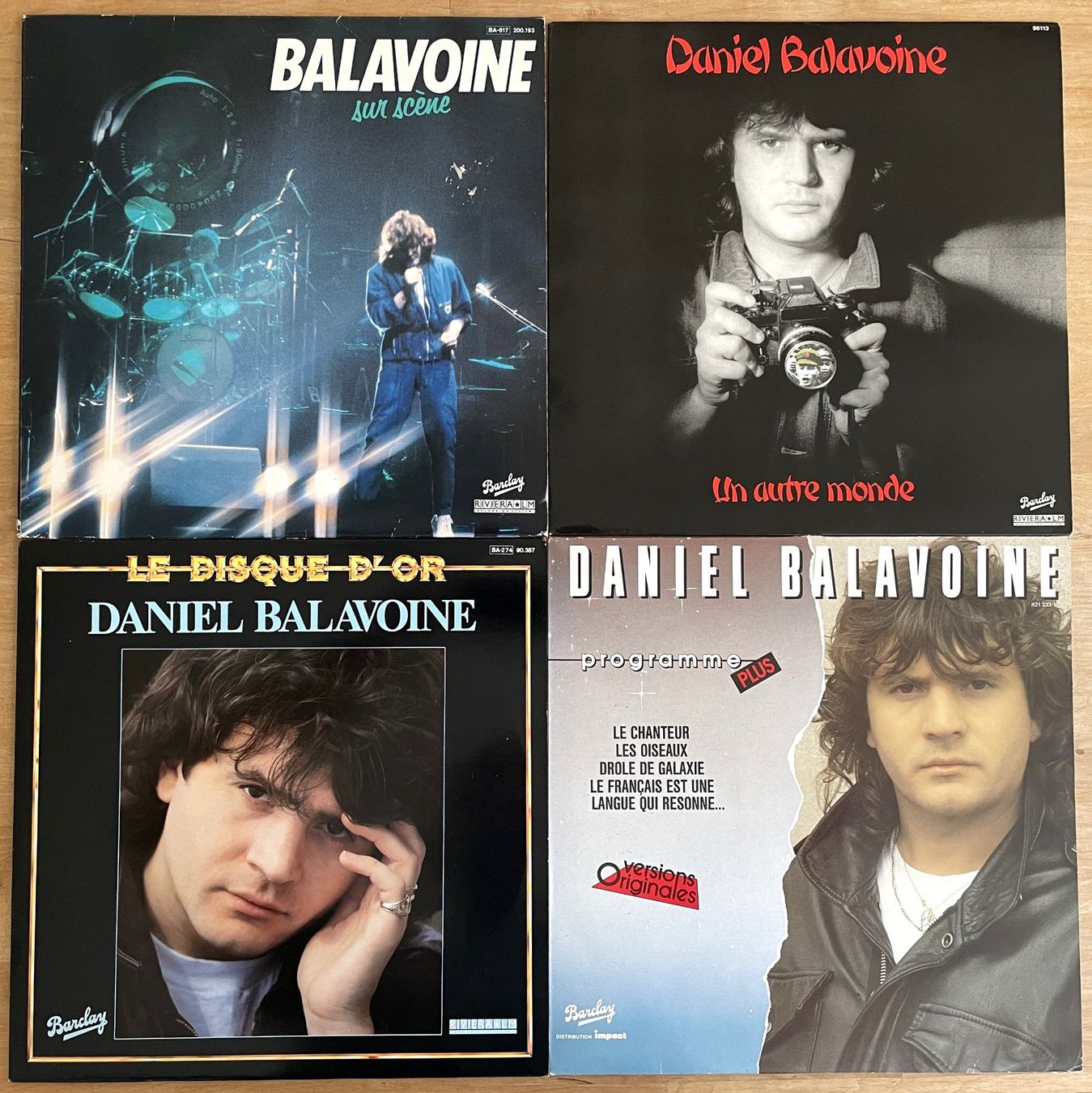 Vinyles: Daniel Balavoine 5 LP's - Parfait état – D'occasion à Savagnier par Ne2065