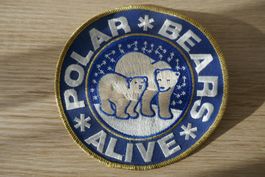 Eisbären Aufnäher Neu !