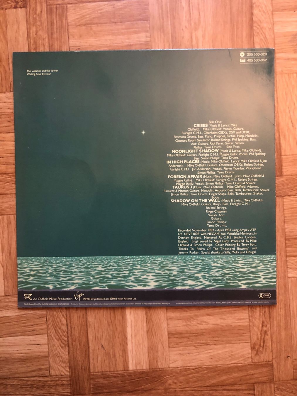 Dischi in vinile: MIKE OLDFIELD LP SCHALLPLATTE CRISES 1983 – Usato da basel venduto da Lastcall 1