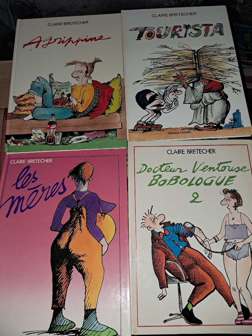 Fumetti: Lot de 4 Bd de Claire Bretecher – Usato da Le locle venduto da juliensaran