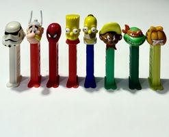 PEZ, SPENDER, 8STK., VINTAGE KONVOLUT, RETRO, FIGUREN