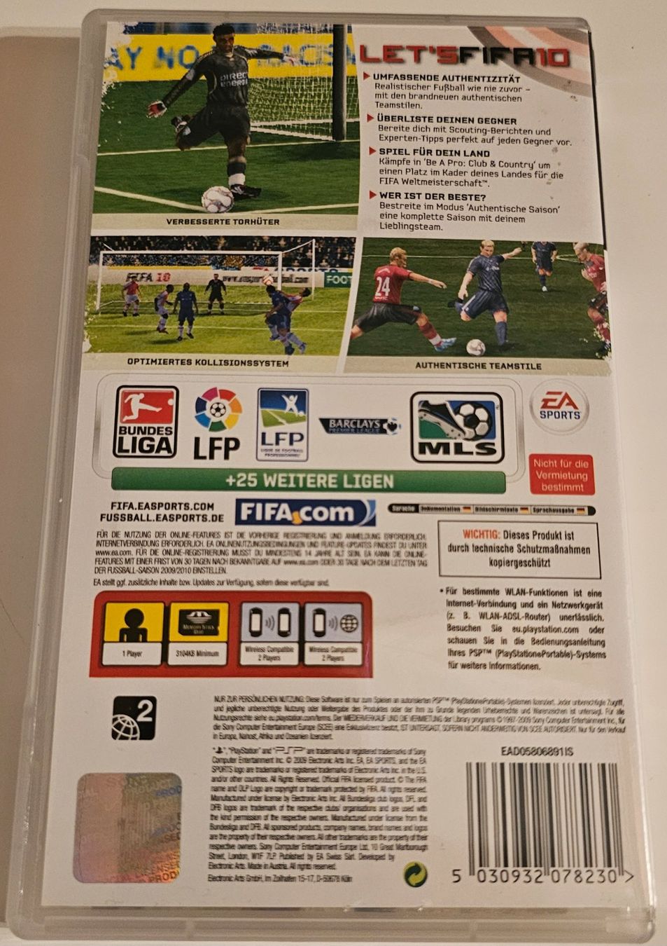 Sony Giochi: PSP Spiel - Fifa 10 – Usato da La Garde venduto da The_Hammer76 1