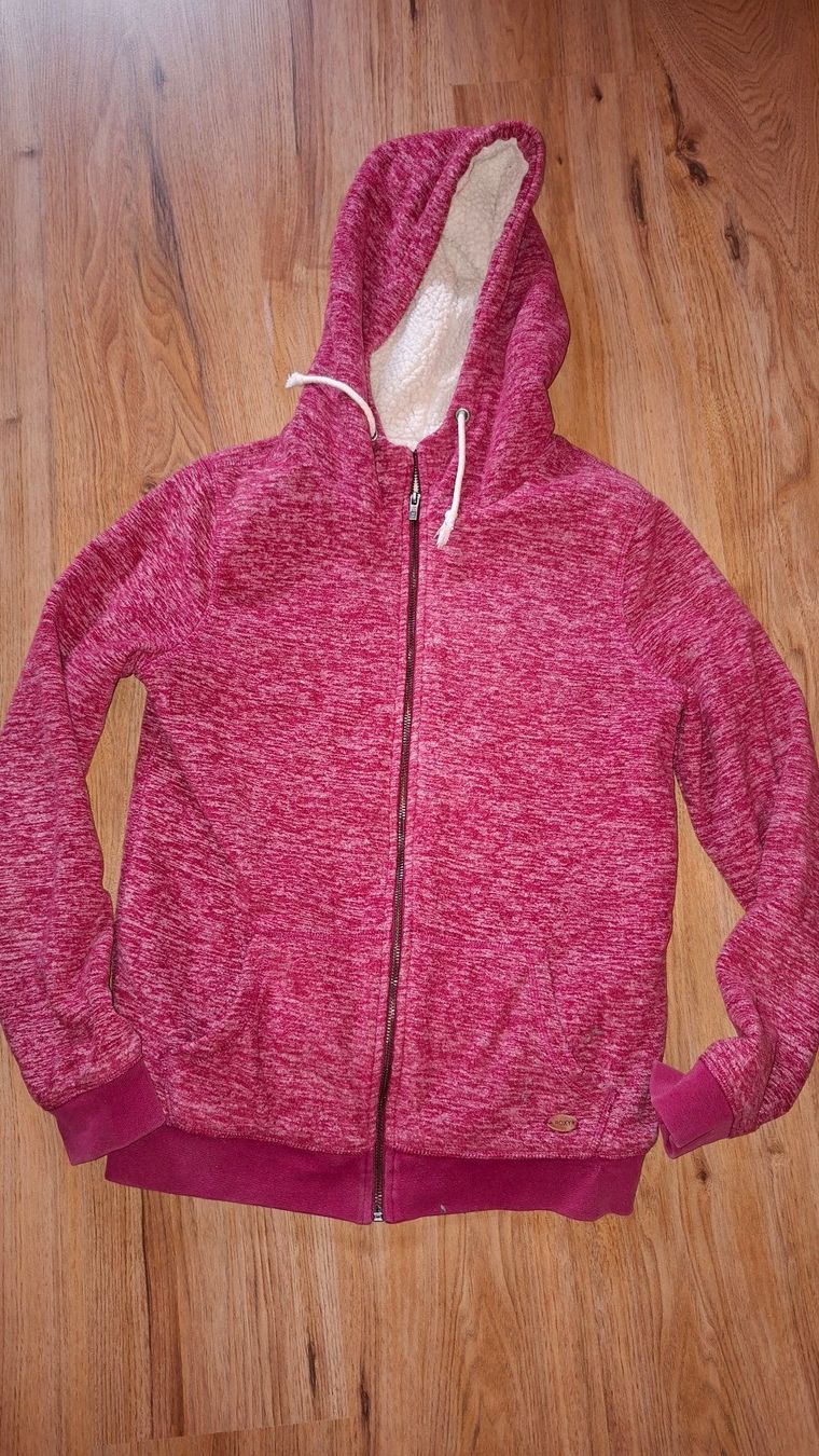 Roxy Jacken: Veste Roxy à capuche, doublée, taille M. – Gebraucht aus La Rippe von veromaud