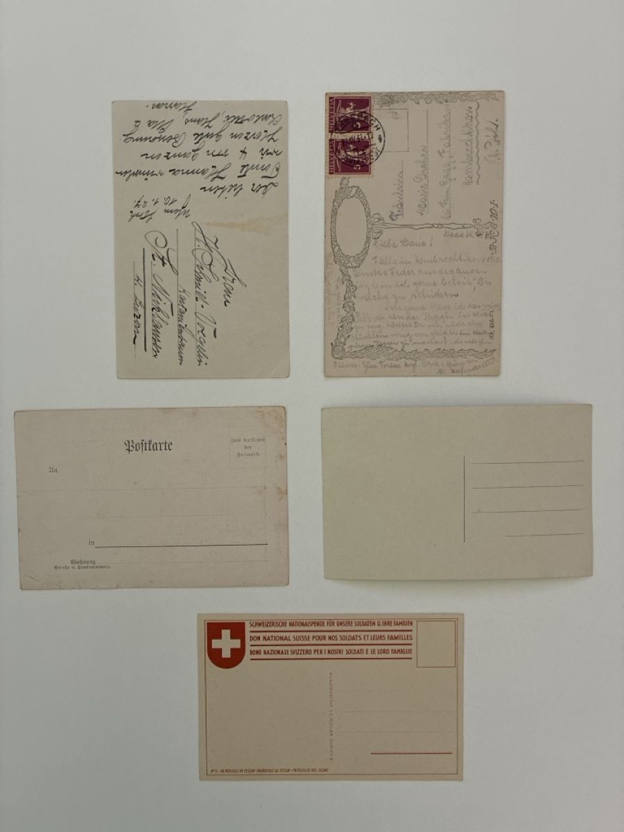 Cartoline postali: 10 Ansichtskarten ganz spezielle Nr. 3 – Usato da Oftringen venduto da Cla.vD.74 3