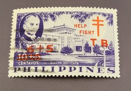 Philippinen 1959 gegen Tuberkulose briefmarke