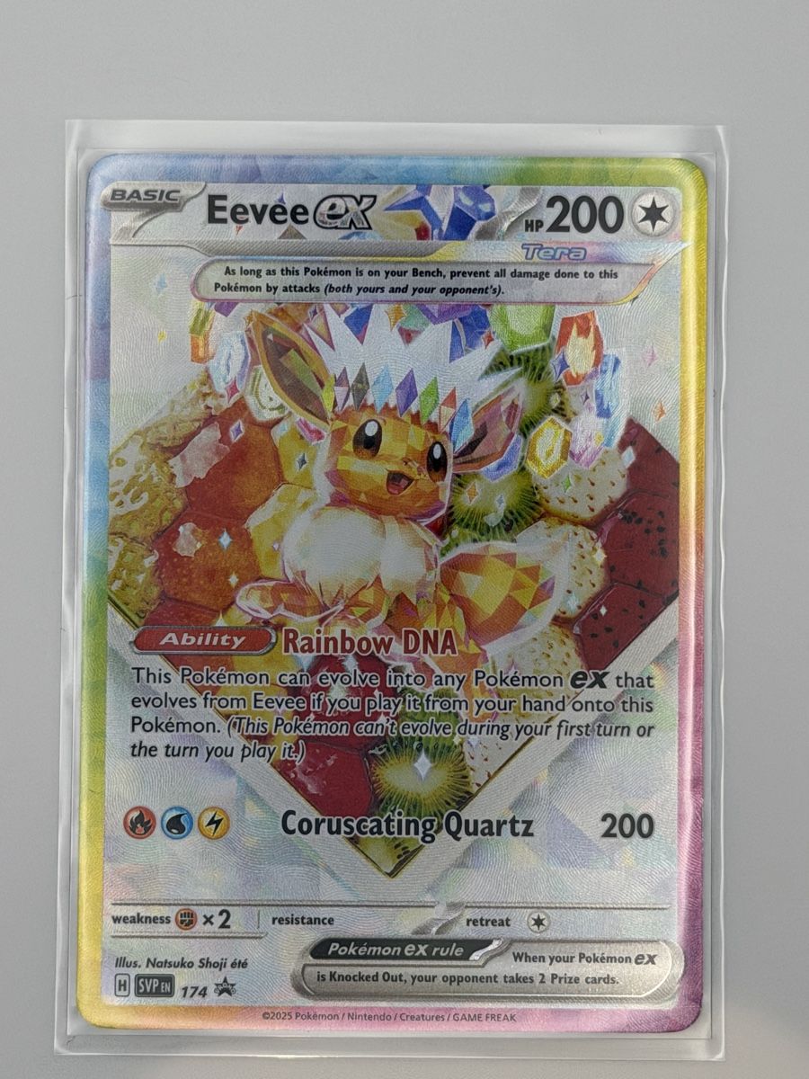 Pokémon Carte collezionabili: Pokémon Eevee ex 174 Promo – Nuovo (secondo la descrizione) da Uster venduto da EDM1903