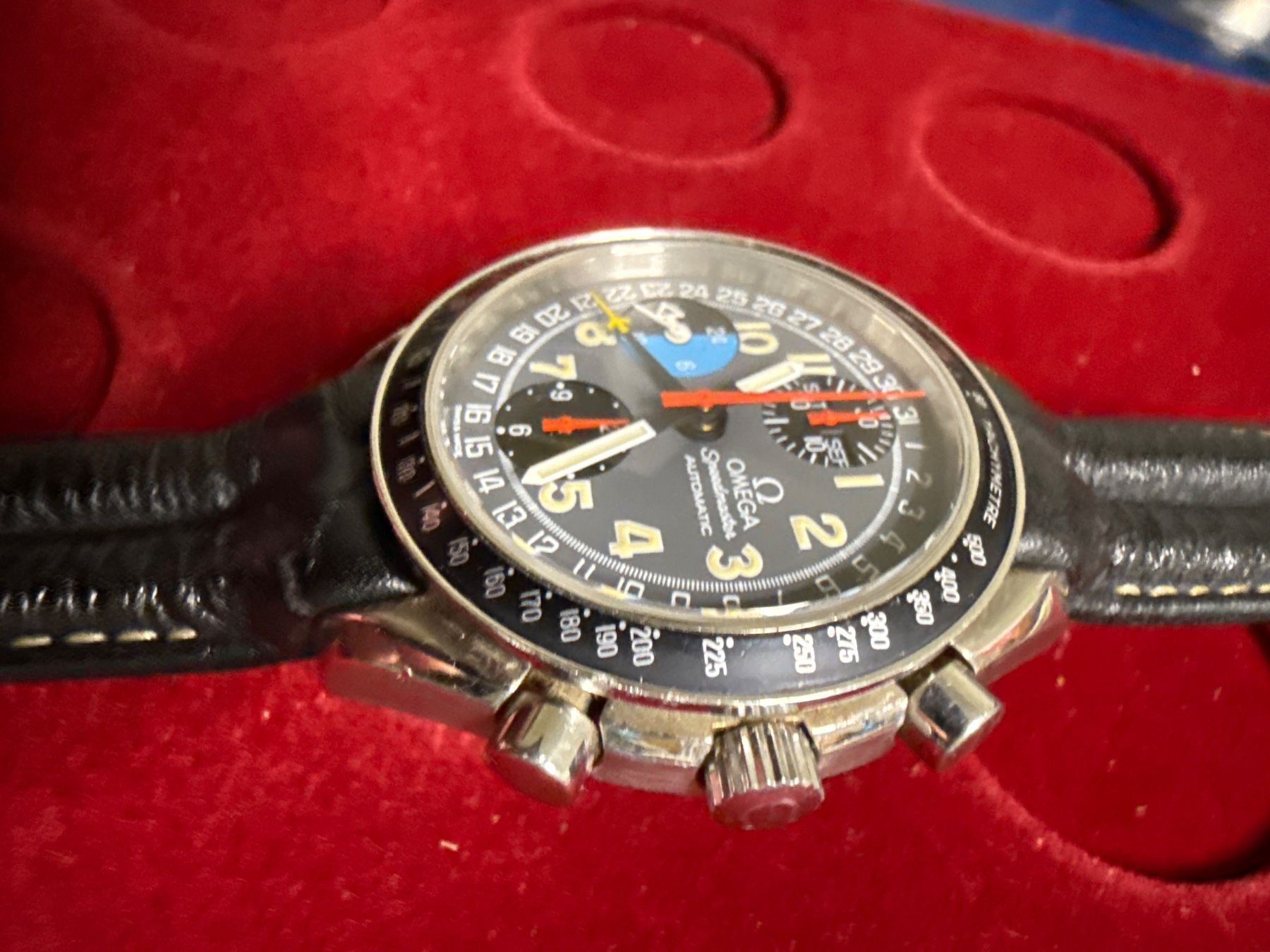 Omega Orologi: Omega Speedmaster Tripeldate 39 mm – Usato da Pfeffingen venduto da Allhandelklgwatches 2