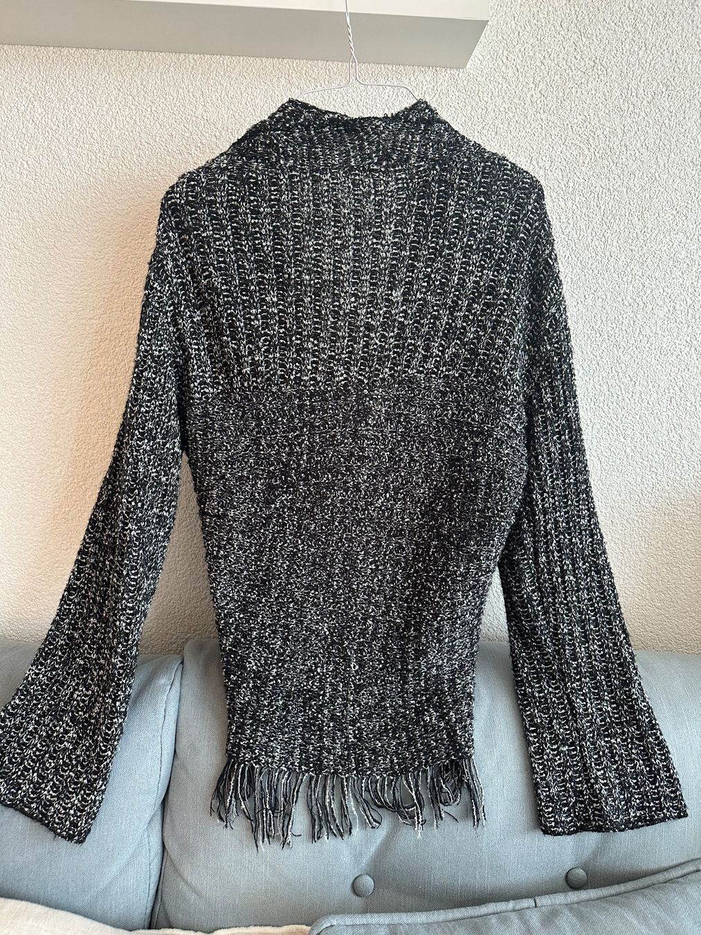 Jacken: Strickjacke One Size schwarz/weiss – Gebraucht aus Rothenburg von wer_g9fd 4