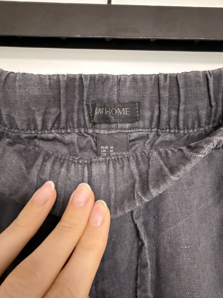 H&M Pantaloni: H&M HOME Linen Trousers M – Usato da Zürich venduto da ada_frolova 1