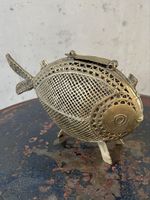 Handgefertigte Messing Figur/Fisch Dhorka- Technik