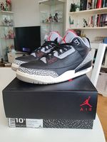 Nike Air Jordan 3 "Black Cement" 2018 Grösse 44,5