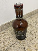 Ueli Bier Krug mit Zinndeckel, Brauerei Fischerstube!