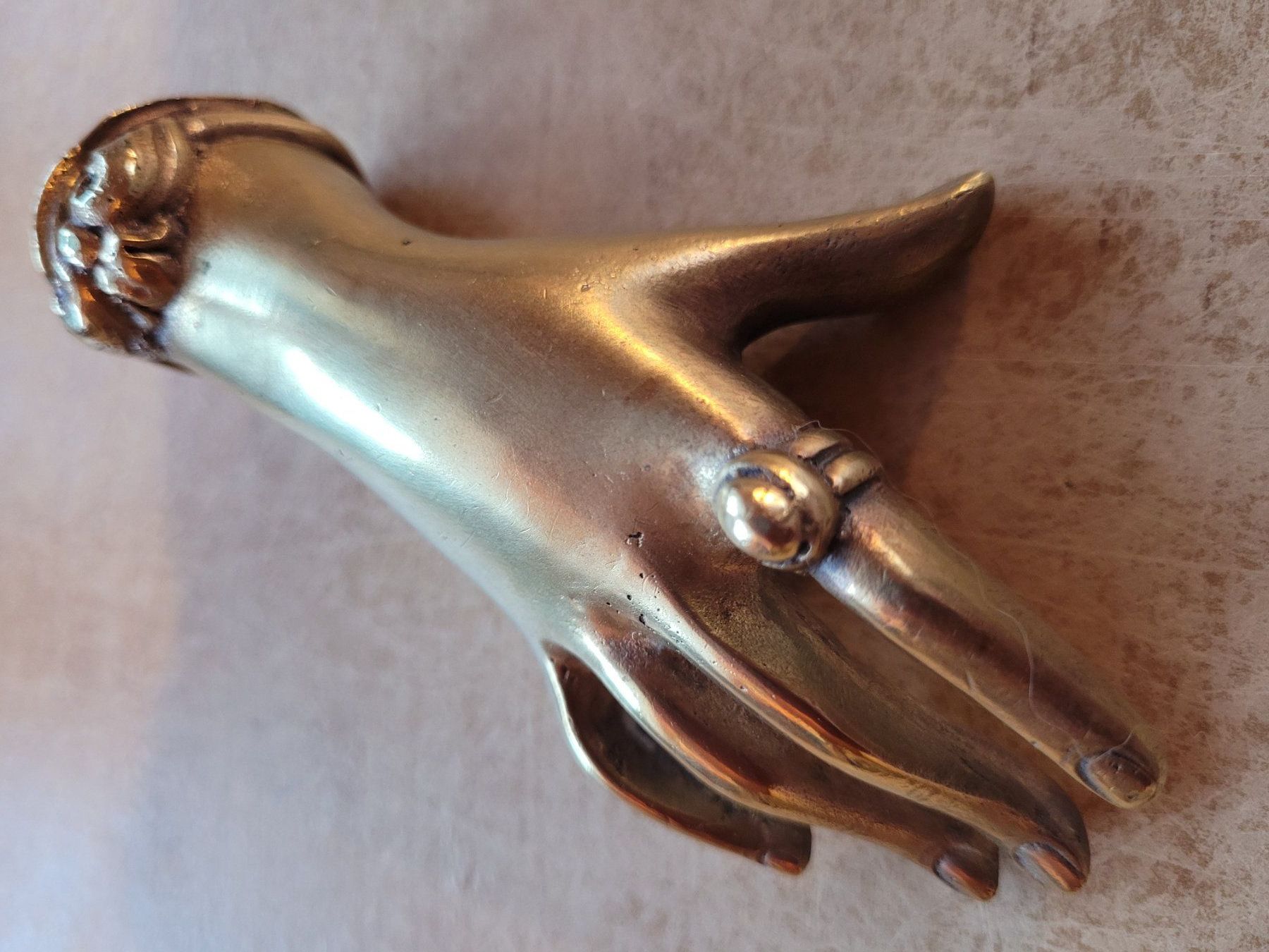 Sculture & Statue: Antike kleine Bronze "Hand Gottes" – Usato da Ennetmoos venduto da Billi20