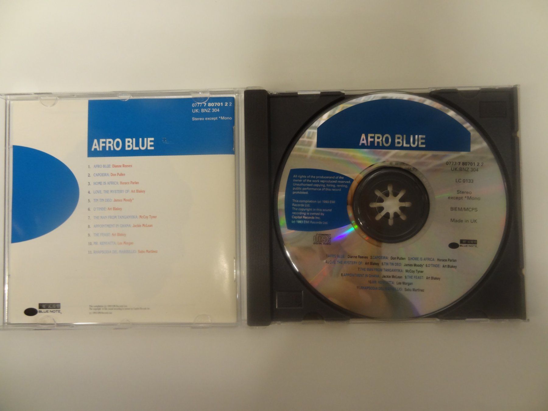 CDs: Afro Blue CD - Jazz Klassiker auf Blue Note - – Gebraucht aus luzern von musicandart 2
