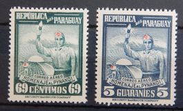 Paraguay Kat. 646-647 ** 1948 Kat. 10 Euro