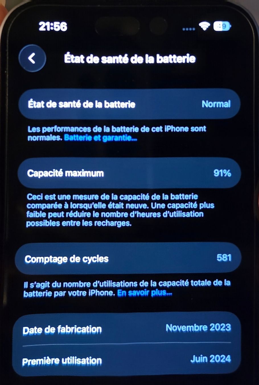 Apple Telefoni cellulari / Smartphones: IPhone 15 blue – Usato da Begnins venduto da dia_m6l2 4