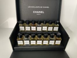 Chanel Les Exclusifs Parfum Set 14 Miniatur Flakons à  4 ml