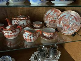 Altes japanisches Porzellan Teeservice