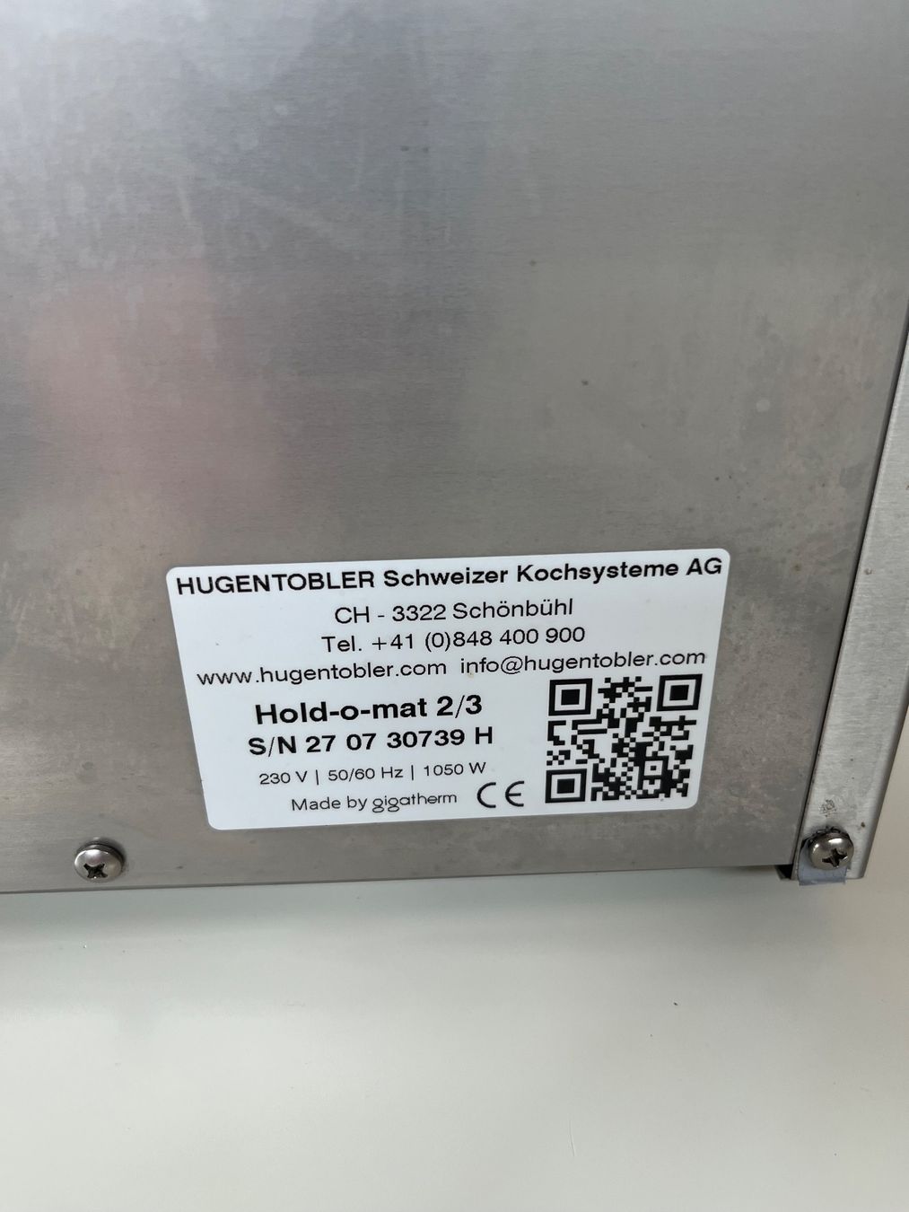 Elettrodomestici da cucina: Hugentobler 2/3 Holdomat – Usato da Duggingen venduto da ewoud01 3