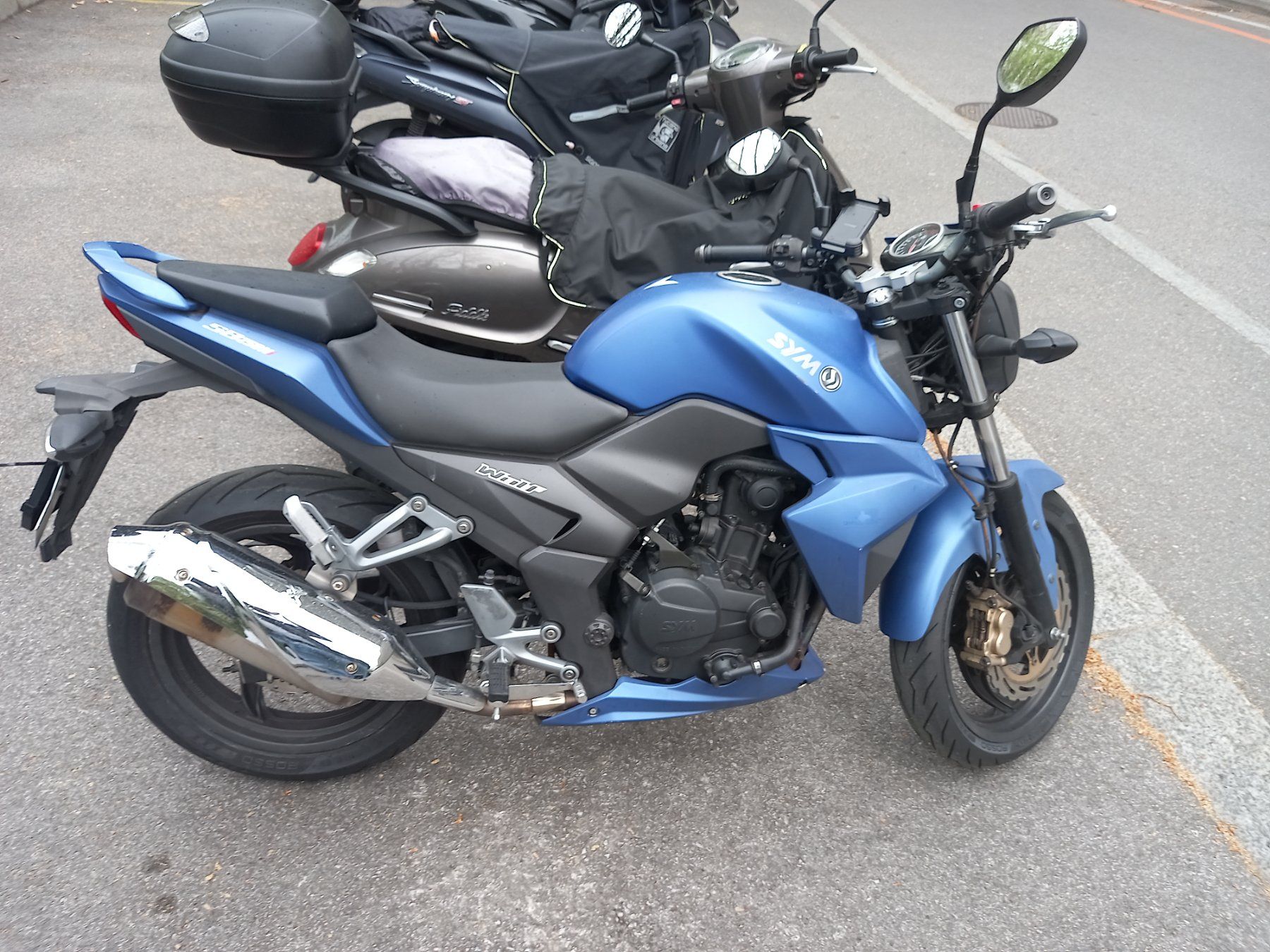 Sym Strada: SYM Wolf 250cc, Moto idéale pour le permis – Usato da Lausanne venduto da anu_7kz5 2