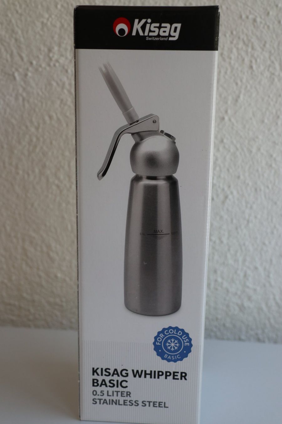Kisag Appareils de cuisine: KISAG WHIPPER BASIC 0.5L – Neuf avec emballage d'origine à Liestal par FuV01
