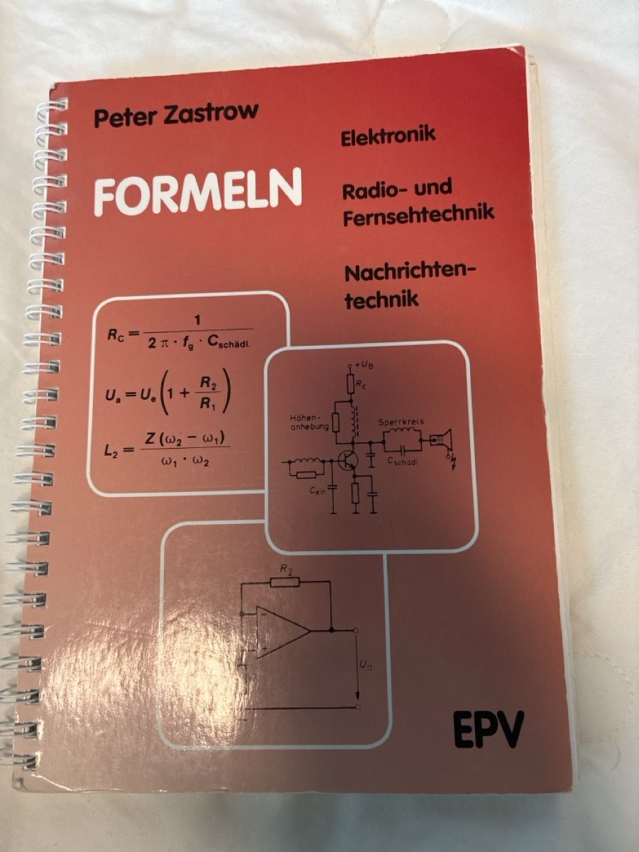Libri: Electronics formulas book by Peter Zastrow - Excellent📚 – Usato da Bonstetten venduto da gonz_benz