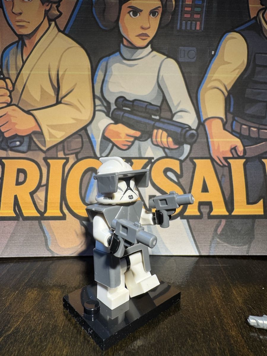 Star Wars Statuette: Star Wars Clone Trooper Captain Phase 1 Figur Lego-Komp. – Nuovo (secondo la descrizione) da Zufikon venduto da BrickSales
