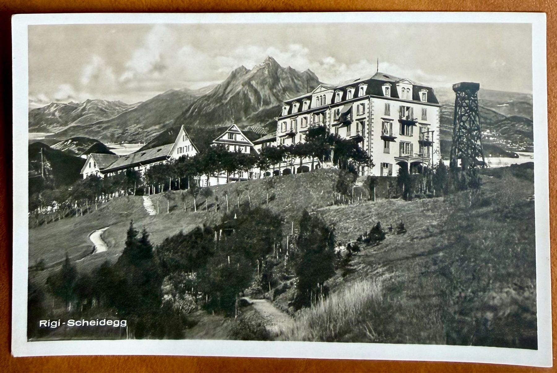 Cartoline postali: rigi - Scheidegg 1930 env. – Usato da Lutry venduto da Ediego
