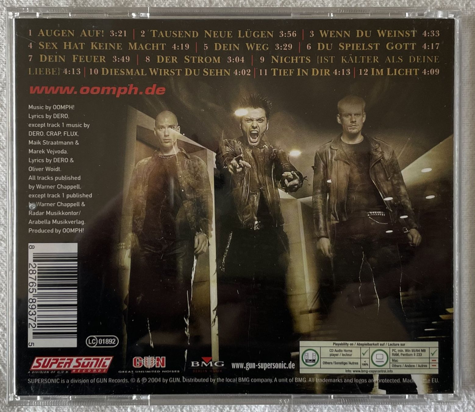 CD: OOMPH! – Wahrheit Oder Pflicht - CD - 2004 - First Press – Usato da Uster venduto da Zardodel 2
