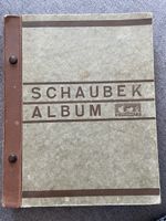 Alte Briefmarkensammlung – Schaubek Album, Schweiz & Welt