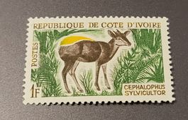 Elfenbeinküste 1964 briefmarke
