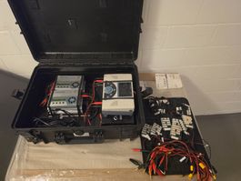 Ladekoffer Junsi iCharger 4010 Duo, 1010B + viel Zubehör