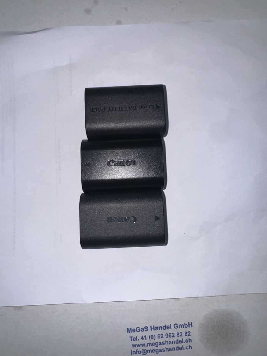 Canon Batterie: Canon LP-E6 Lithium-Ionen-Akku – Usato da Richterswil venduto da Memo8282