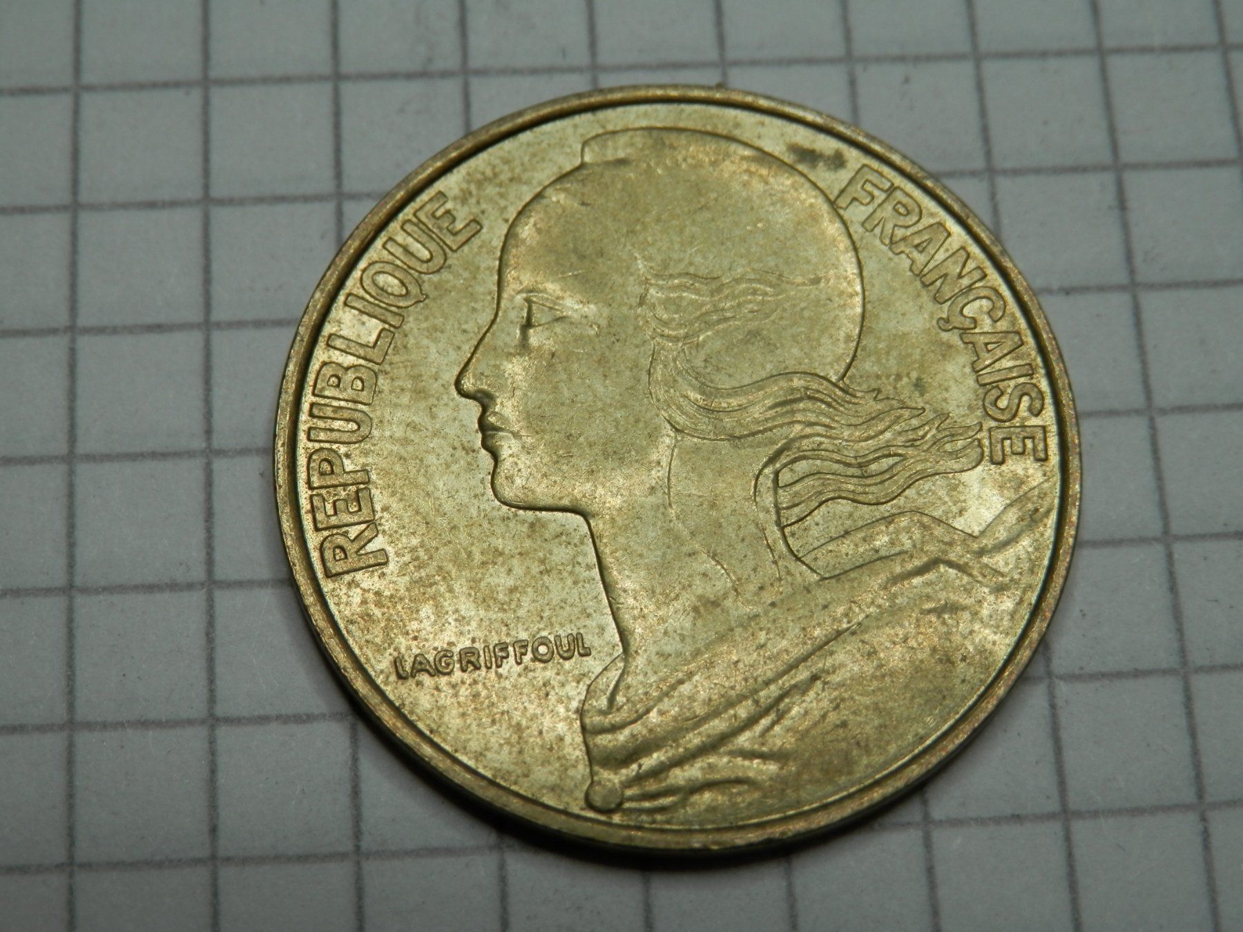 Tutti le monete: Frankreich 20 Centime, 1996 – Usato da Weiach venduto da weiach81 1