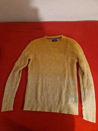 Jack & Jones gelb/weiss / Grösse M/L