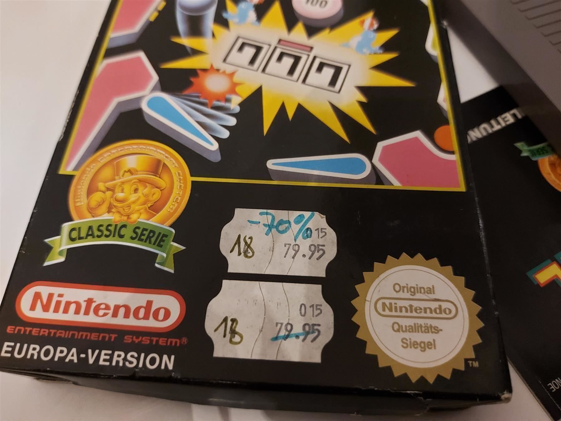 Giochi: Pinball Nintendo NES OVP Spiel – Usato da Aarau venduto da Kaesekuchen2000 8