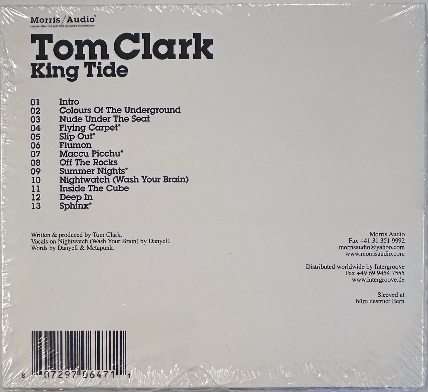 CD: Tom Clark – King Tide – Usato da Martigny venduto da jereq 1