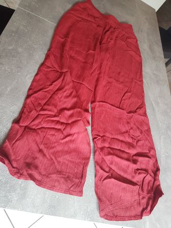 Ensemble tunique + pantalon fluide taille élastique M