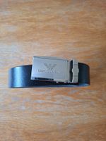 Giorgio Armani Gurt schwarz Schnalle Silber  105cm