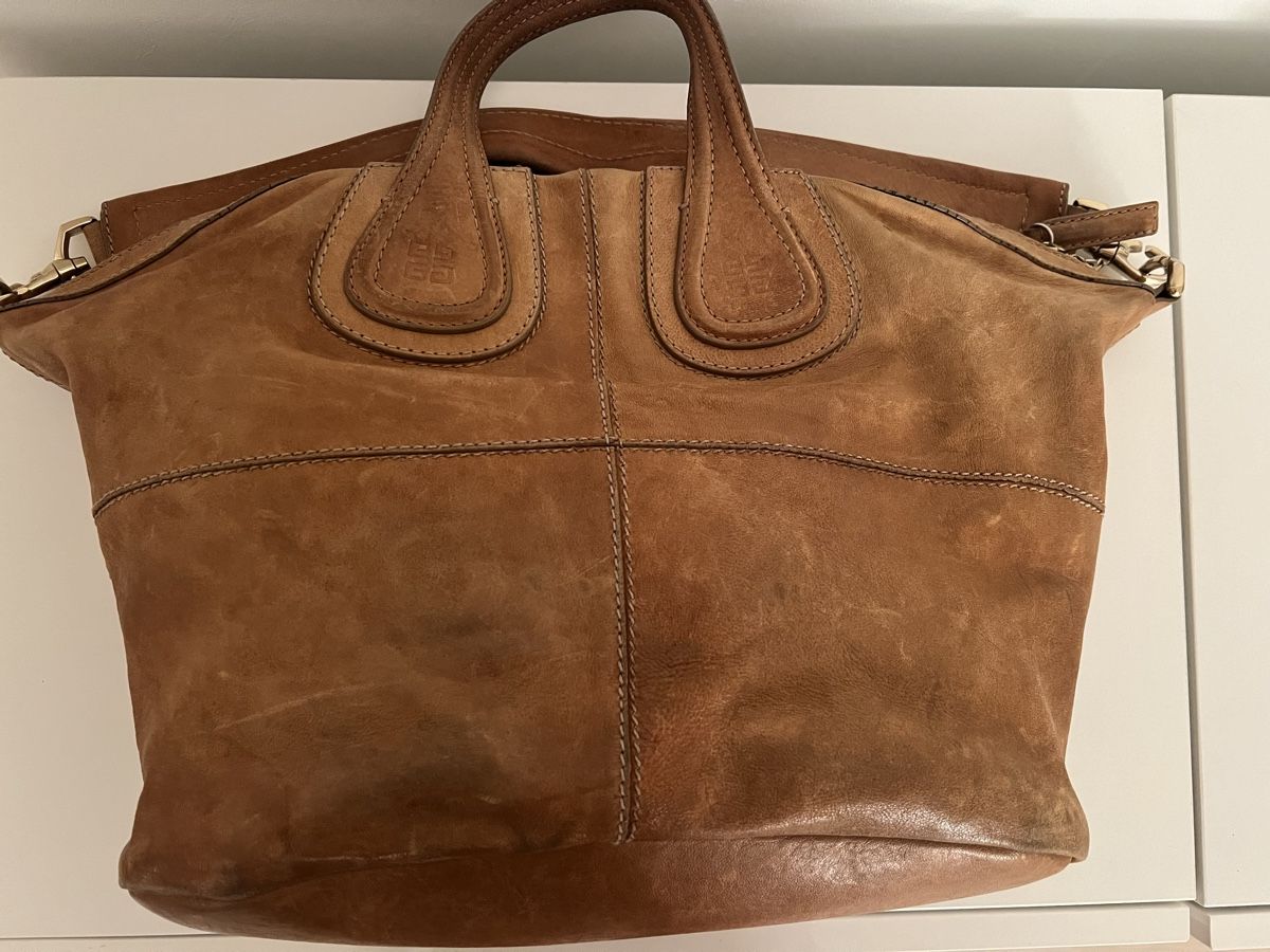 Givenchy Borse da donna: Givenchy Nightingale Leather Beige Vintage – Usato da Zollikon venduto da cat_p589 3