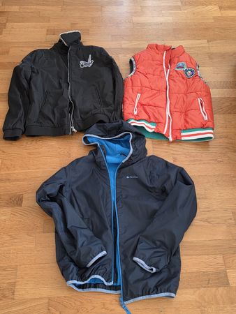 3 Kinderjacken Set Grösse 158 