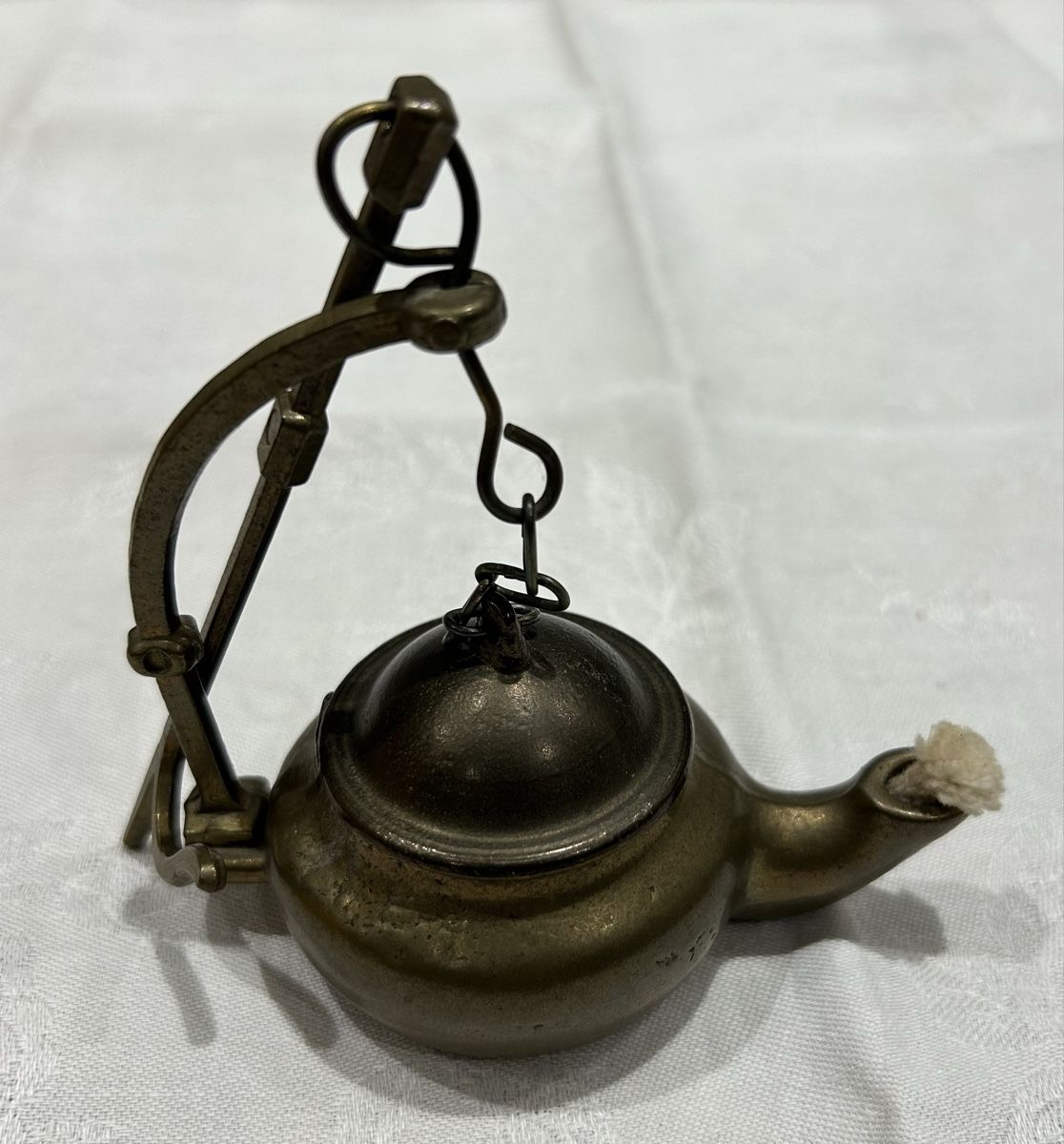 Lampes: Öllampe antik Messing  – D'occasion à Lengnau AG par Mefari